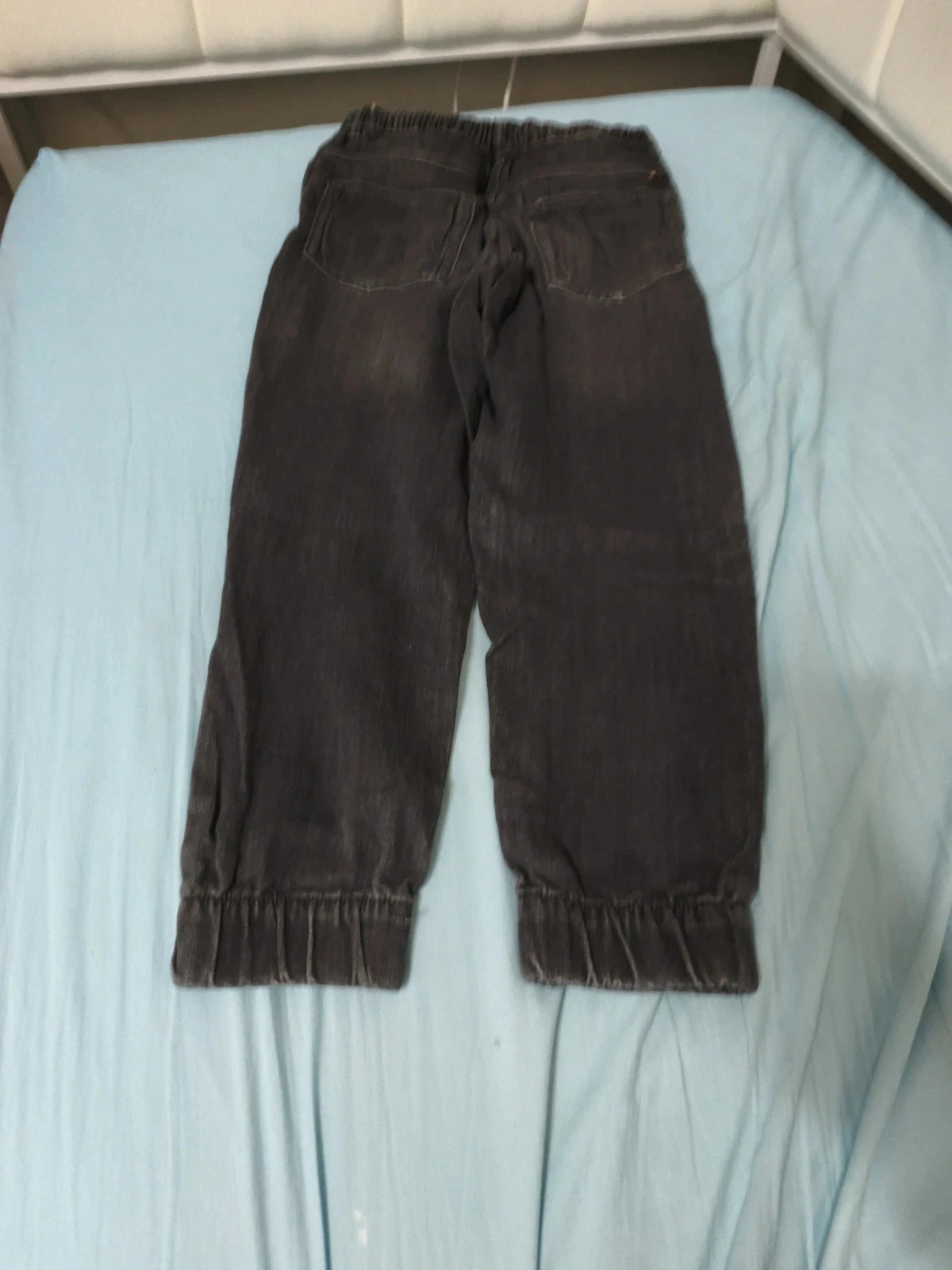 Zwarte Okaïdi-jeans met elastische taille – photo 3